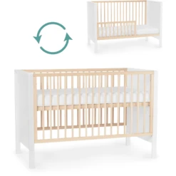 Kinderkraft Co-sleeper Mia Met Matras White -Roba || Alvi || Pinolino Winkel kinderkraft co sleeper mia met matras white a308120 2