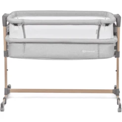 Kinderkraft Co-sleeper NESTE AIR Gray Wood -Roba || Alvi || Pinolino Winkel kinderkraft co sleeper neste air gray wood a384836 2