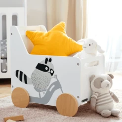 Kinderkraft RACCOON Speelgoeddoos -Roba || Alvi || Pinolino Winkel kinderkraft raccoon speelgoeddoos a305794 4