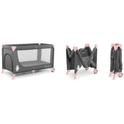 Kinderkraft Reisbed Joy Pink -Roba || Alvi || Pinolino Winkel kinderkraft reisbed joy pink a277433 1