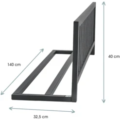 Kindsgard Bedhek Frakant Grijs 140 Cm -Roba || Alvi || Pinolino Winkel kindsgard bedhek frakant grijs 140 cm a350539 1