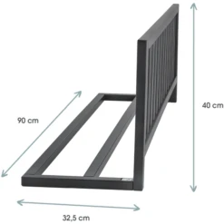 Kindsgard Bedhek Frakant Grijs 90 Cm -Roba || Alvi || Pinolino Winkel kindsgard bedhek frakant grijs 90 cm a350533 1