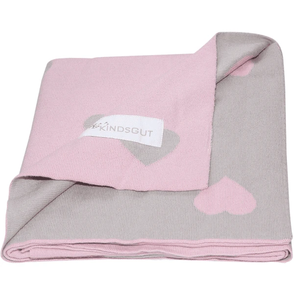KINDSGUT Kinderdeken, Hartjes 6 KINDSGUT Kinderdeken, Hartjes - Afbeelding 4