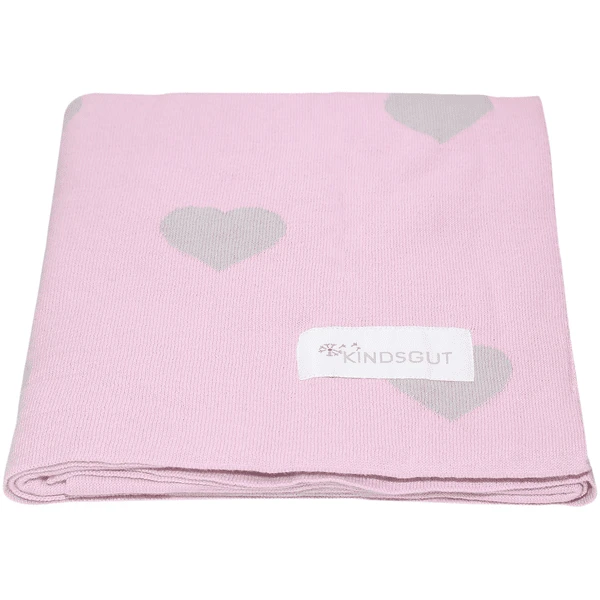 KINDSGUT Kinderdeken, Hartjes 3 KINDSGUT Kinderdeken, Hartjes