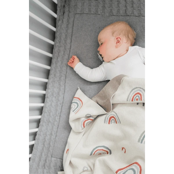 KINDSGUT Kinderdeken Regenboog 4 KINDSGUT Kinderdeken Regenboog - Afbeelding 2