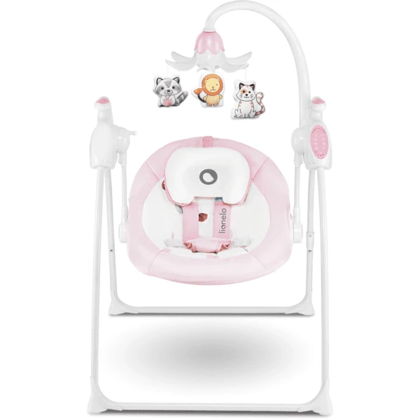 Lionelo Baby Wipstoel Robin Pink 4 Lionelo Baby Wipstoel Robin Pink - Afbeelding 2