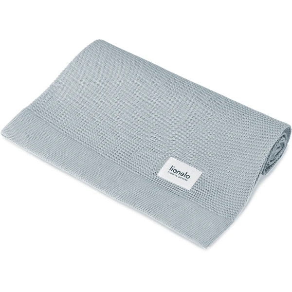 Lionelo Babydeken Bamboo Blanket Grijs 3 Lionelo Babydeken Bamboo Blanket Grijs