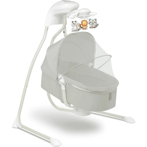 Lionelo Babyschommel Henny Grey Dove 5 Lionelo Babyschommel Henny Grey Dove - Afbeelding 3