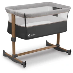Lionelo Co-sleeper Leonie Grey Stone