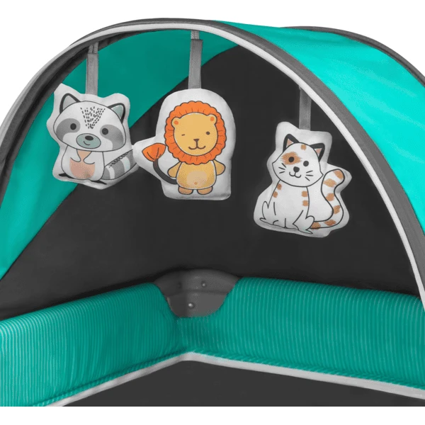 Lionelo Reisbed Sven Plus Turquoise Grijs 7 Lionelo Reisbed Sven Plus Turquoise Grijs - Afbeelding 5