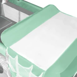 Lionelo Travel Cot Flower Turquoise -Roba || Alvi || Pinolino Winkel lionelo travel cot flower turquoise a308757 4