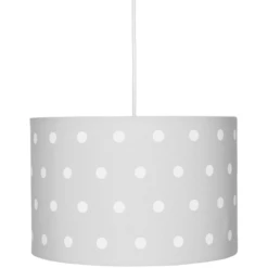LIVONE Hanglamp Happy Style Voor Kids DOTS Zilvergrijs / Wit -Roba || Alvi || Pinolino Winkel livone hanglamp happy style voor kids dots zilvergrijs wit a290232 4