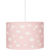 LIVONE Hanglamp Happy Style Voor Kinderen Cloud 7 Roze/wit