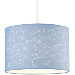 LIVONE Hanglamp Happy Style Voor Kinderen Hart Blauw/wit -Roba || Alvi || Pinolino Winkel livone hanglamp happy style voor kinderen hart blauw wit a362982 2