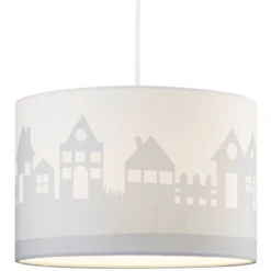 LIVONE Hanglamp Happy Style Voor Kinderen Huis Zilver-grijs/wit -Roba || Alvi || Pinolino Winkel livone hanglamp happy style voor kinderen huis zilver grijs wit a362995 2