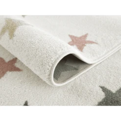 LIVONE Happy Rugs Fame Kinderdeken Creme/multi Rond -Roba || Alvi || Pinolino Winkel livone happy rugs fame kinderdeken creme multi rond a362321 1