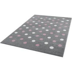 LIVONE Happy Rugs Kinderdeken BUBBLE S Grijs Roze 100 X 160 Cm -Roba || Alvi || Pinolino Winkel livone happy rugs kinderdeken bubble s grijs roze 100 x 160 cm a315733 3