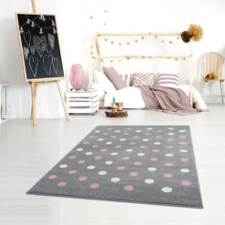 LIVONE Happy Rugs Kinderdeken BUBBLE S Grijs Roze 100 X 160 Cm -Roba || Alvi || Pinolino Winkel livone happy rugs kinderdeken bubble s grijs roze 100 x 160 cm a315733 4