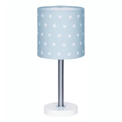 LIVONE Tafellamp Happy Style Voor Kids DOTS Blauw/wit