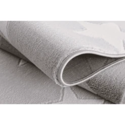 LIVONE Tapijt Happy Rugs Estrella Zilvergrijs/wit 100 X 160 Cm -Roba || Alvi || Pinolino Winkel livone tapijt happy rugs estrella zilvergrijs wit 100 x 160 cm a277937 2