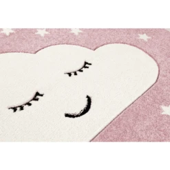 LIVONE Tapijt Kids Love Rugs Smiley Cloud Rond Roze/wit 133 Cm 8 LIVONE Tapijt Kids Love Rugs Smiley Cloud Rond Roze/wit 133 Cm -Roba || Alvi || Pinolino Winkel livone tapijt kids love rugs smiley cloud rond roze wit 133 cm a288896 1