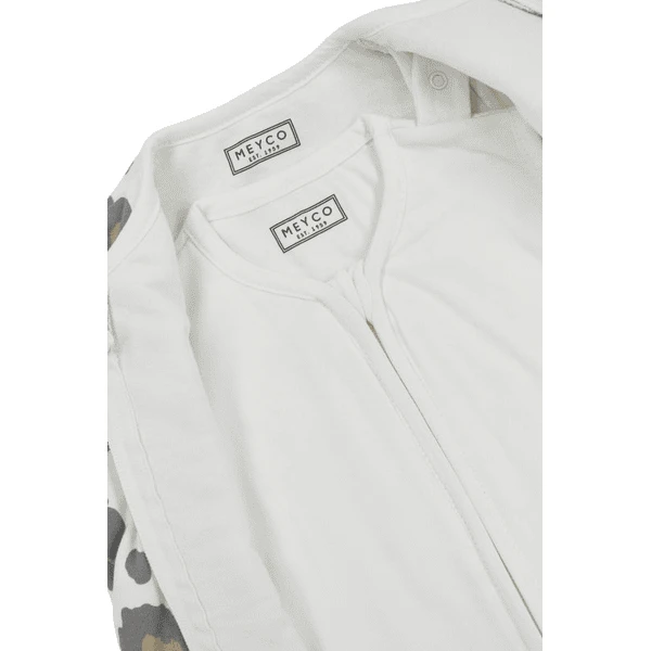 Meyco All-Season Slaapzak Panter Neutraal 7 Meyco All-Season Slaapzak Panter Neutraal - Afbeelding 5