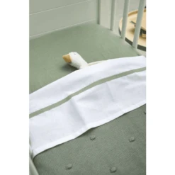 MEYCO Babydeken Klein Mini Knots Forest Green 75 X 100 Cm -Roba || Alvi || Pinolino Winkel meyco babydeken klein mini knots forest green 75 x 100 cm a388560 2