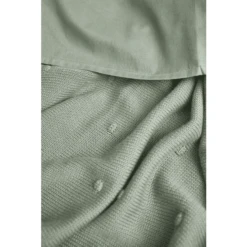 MEYCO Babydeken Klein Mini Knots Forest Green 75 X 100 Cm -Roba || Alvi || Pinolino Winkel meyco babydeken klein mini knots forest green 75 x 100 cm a388560 4