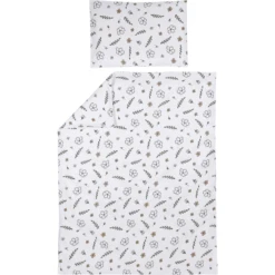 Meyco Beddengoed Ledikant Floral 100 X 135 Cm -Roba || Alvi || Pinolino Winkel meyco beddengoed ledikant floral 100 x 135 cm a329120 1