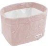 MEYCO Changing Table Basket Medium Knots Soft Pink -Roba || Alvi || Pinolino Winkel meyco changing table basket medium knots soft pink a388970