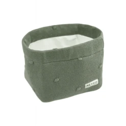 MEYCO Luiertafelmand Klein Knopen Forest Green -Roba || Alvi || Pinolino Winkel meyco luiertafelmand klein knopen forest green a388955 1