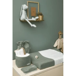 MEYCO Luiertafelmand Klein Knopen Forest Green -Roba || Alvi || Pinolino Winkel meyco luiertafelmand klein knopen forest green a388955 4