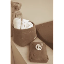 MEYCO Luiertafelmand Kleine Knopen Toffee -Roba || Alvi || Pinolino Winkel meyco luiertafelmand kleine knopen toffee a388959 3