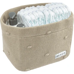 MEYCO Luiertafelmand Medium Knopen Sand -Roba || Alvi || Pinolino Winkel meyco luiertafelmand medium knopen sand a388966 4