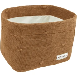 MEYCO Luiertafelmand Medium Knots Toffee -Roba || Alvi || Pinolino Winkel meyco luiertafelmand medium knots toffee a388967 3
