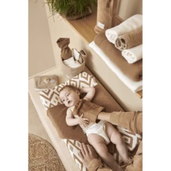 Meyco Muslin Washandjes 3-Pack Mini Panter Toffee -Roba || Alvi || Pinolino Winkel meyco muslin washandjes 3 pack mini panter toffee a379500 4