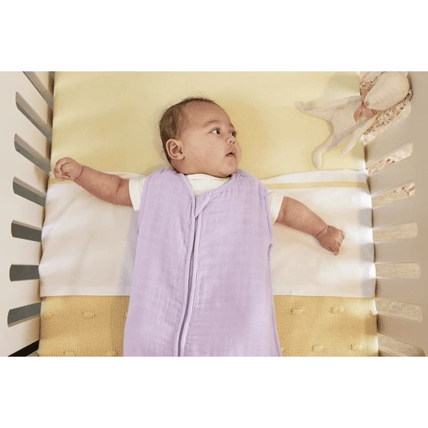 Meyco Zomerslaapzak Uni Zacht Lila 6 Meyco Zomerslaapzak Uni Zacht Lila - Afbeelding 4