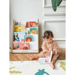 Mumy™ Boekenkast EasyTALL Wit / Natuur -Roba || Alvi || Pinolino Winkel mumy boekenkast easytall wit natuur a375004 3