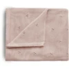 Mushie Gebreide Deken Pointelle Blush 80 X 100 Cm -Roba || Alvi || Pinolino Winkel mushie gebreide deken pointelle blush 80 x 100 cm a401226