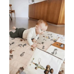 Name It Peuterdeken Rond Nbnfrey Peyote Melange Ø120 Cm -Roba || Alvi || Pinolino Winkel name it peuterdeken rond nbnfrey peyote melange o120 cm a343529 4