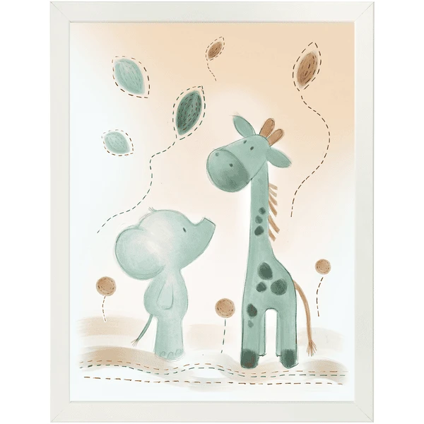 Nattou Luna En Axel Poster Met Lijst 40 X 30 Cm 4 Nattou Luna En Axel Poster Met Lijst 40 X 30 Cm - Afbeelding 2