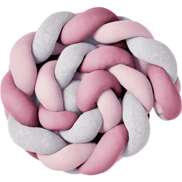 Nordic Coast Company Nest Snake Gevlochten Trio Roze/bes/grijs 5 Nordic Coast Company Nest Snake Gevlochten Trio Roze/bes/grijs - Afbeelding 3