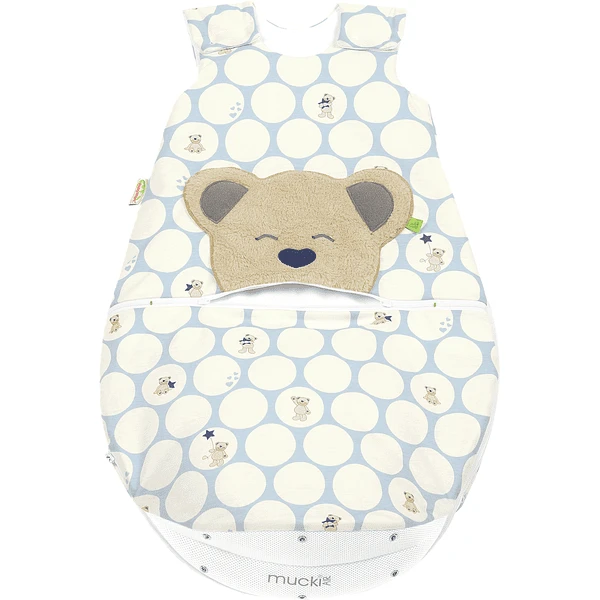 Odenwälder Jersey Slaapzak Mucki ® Lucht Mucki Cool Blue 60 - 110 Cm 5 Odenwälder Jersey Slaapzak Mucki ® Lucht Mucki Cool Blue 60 - 110 Cm - Afbeelding 3