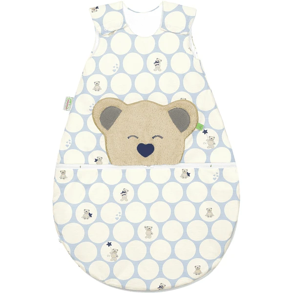 Odenwälder Jersey Slaapzak Mucki ® Lucht Mucki Cool Blue 60 - 110 Cm 6 Odenwälder Jersey Slaapzak Mucki ® Lucht Mucki Cool Blue 60 - 110 Cm - Afbeelding 4