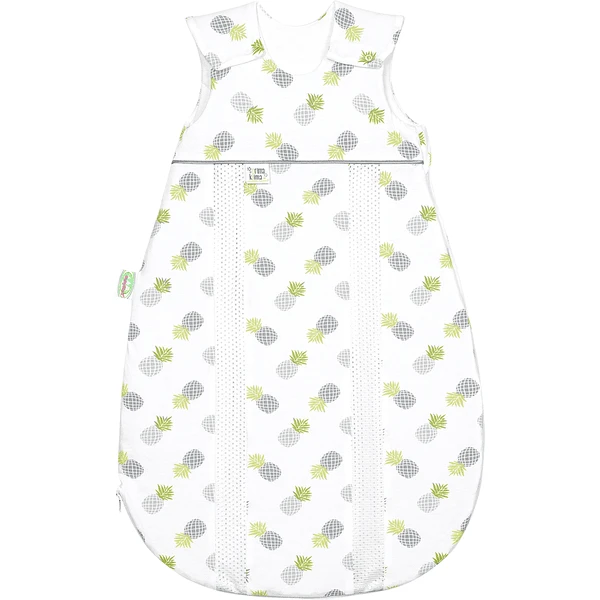 Odenwälder Jersey Slaapzak Prima Klima Pineapple Grey 60 Cm - 130 Cm 3 Odenwälder Jersey Slaapzak Prima Klima Pineapple Grey 60 Cm - 130 Cm