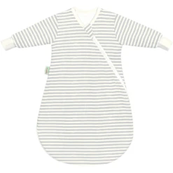 Odenwälder Onderdeksels Babynest Jersey Stripes Grijs 50 - 70 Cm