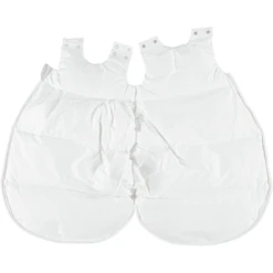 ODENWÄLDER Thermo- Nest &reg Donzen Slaapzak Karo Zilver 70cm - 130cm -Roba || Alvi || Pinolino Winkel odenwaelder thermo nest ampreg donzen slaapzak karo zilver 70cm 130cm a241999 3