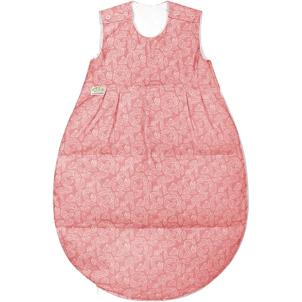 Odenwälder Thermo Nest Donzen Slaapzak White Leaves Cranberry 3 Odenwälder Thermo Nest Donzen Slaapzak White Leaves Cranberry