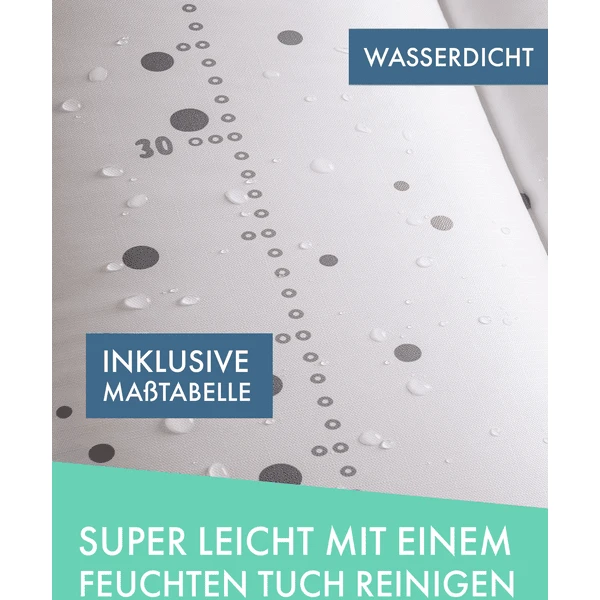 Pic Bear Kleedkussen 72x85cm Stippen Wit Grijs 4 Pic Bear Kleedkussen 72x85cm Stippen Wit Grijs - Afbeelding 2