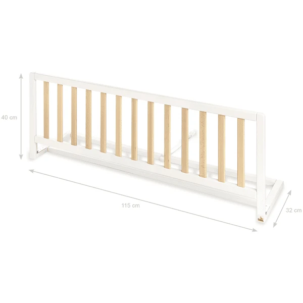 Pinolino Bedbeschermer Comfort Wit / Natuur 115 Cm 5 Pinolino Bedbeschermer Comfort Wit / Natuur 115 Cm - Afbeelding 3